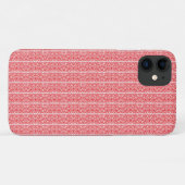 Coque pour iPhone 11 | Barely There | Rouge | Élég (Dos (Horizontal))