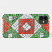 Coque pour iPhone 11 HOLIDAY MOSAIC (Dos (Horizontal))