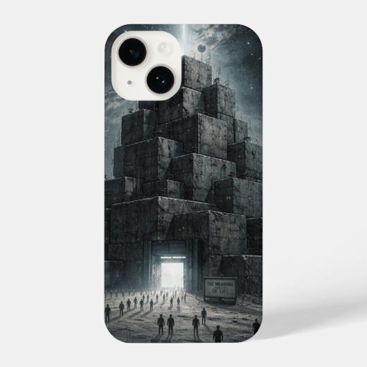 Coque Pour iPhone 14 сube tower (Verso)