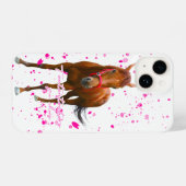 COQUE POUR iPhone 14 ケイメイ牧場　トントントントロちゃん「躍動感のしぶき」 (Verso Horizontal)