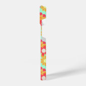 COQUE POUR iPhone 14 レトロかわいいお花デザイン♡ミントグリーン (Côté gauche)