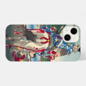 Coque Pour iPhone 14 浮世絵 ukiyoe 月岡芳年 「芳年武者无類 畠山庄司重忠」iPhone 14ケース (Verso Horizontal)