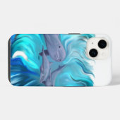Coque Pour iPhone 14 À l'école du dauphin (Verso Horizontal)