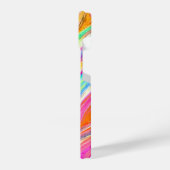 Coque Pour iPhone 14 Abstrait de néon couleur liquide (Côté gauche)