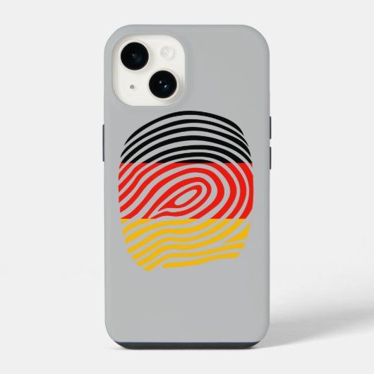 Coque Pour iPhone 14 ADN allemand (Verso)