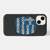 Coque Pour iPhone 14 ADN de Grèce (Verso Horizontal)