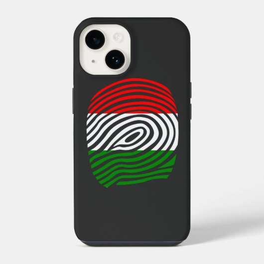 Coque Pour iPhone 14 ADN de Hongrie (Verso)