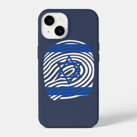 Coque Pour iPhone 14 ADN d'Israël (Verso)