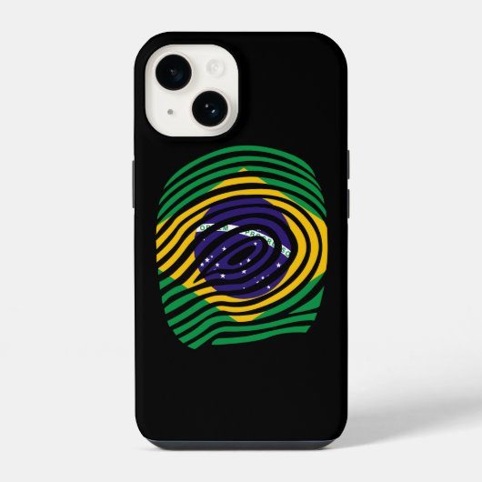 Coque Pour iPhone 14 ADN du Brésil (Verso)