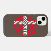 Coque Pour iPhone 14 ADN du Danemark (Verso Horizontal)