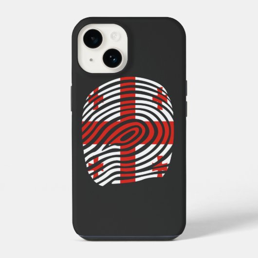 Coque Pour iPhone 14 ADN géorgien (Verso)