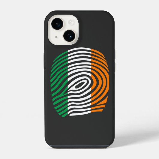 Coque Pour iPhone 14 ADN irlandais (Verso)