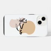 Coque Pour iPhone 14 Affection en calligraphie arabe moderne (Verso Horizontal)