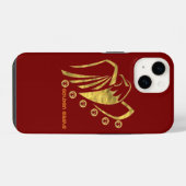 Coque Pour iPhone 14 Aigle royal (Verso Horizontal)