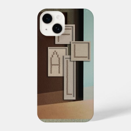 Coque Pour iPhone 14 aiguille_3_4forfall_2 coque iphone (Verso)