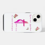Coque Pour iPhone 14 Aimez les uns les autres (Verso Horizontal)