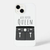 Coque Pour iPhone 14 Air Fryer Queen (Verso)