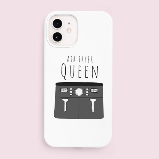 Coque Pour iPhone 14 Air Fryer Queen