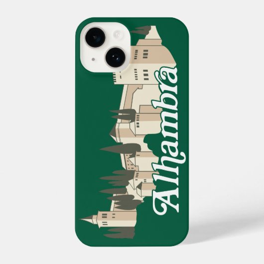 Coque Pour iPhone 14 Alhambra (Verso)