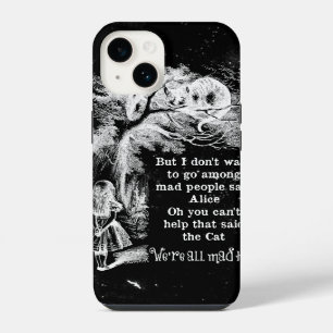 Coque Pour iPhone 14 Alice au pays des merveilles; Chat du Cheshire ave