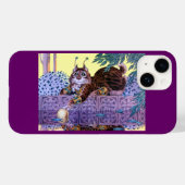 Coque Pour iPhone 14 Alien Kitty iPhone 6 Coque (Verso (horizontal))