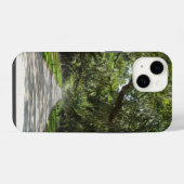 Coque Pour iPhone 14 Allée de chênes (Verso Horizontal)