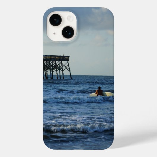 Coque Pour iPhone 14 Allons surfer Coque-Mate coque iphone (Verso)