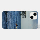 Coque Pour iPhone 14 Allons surfer Coque-Mate coque iphone (Verso (horizontal))