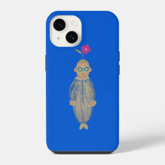 Coque Pour iPhone 14 Amateur de fleurs très optimiste