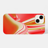Coque Pour iPhone 14 Amour et Or Abstrait 3D Rainbowart (Verso Horizontal)