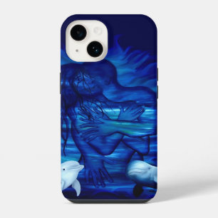 Coque Pour iPhone 14 Amour, Passion acte - paire avec paire de dauphins