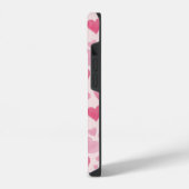 Coque Pour iPhone 14 Amour Rose (Côté gauche)