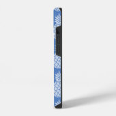Coque Pour iPhone 14 Ananas bleu (Côté gauche)