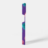 Coque Pour iPhone 14 Ananas colorés (Côté droit)