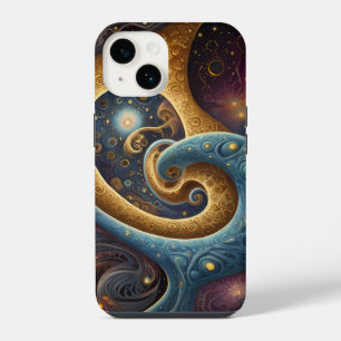 Coque Pour iPhone 14 Anciens symboles aux couleurs vives