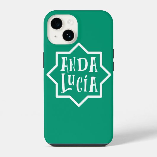 Coque Pour iPhone 14 Andalousie 5 (Verso)