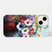 Coque Pour iPhone 14 Anéones par Odilon Redon (Verso Horizontal)