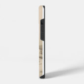Coque Pour iPhone 14 ange chrétien assis sur une pierre (Côté gauche)