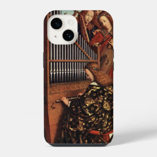 Coque Pour iPhone 14 ANGE DE NOËL À L'ORGUE /Fabricant de musique