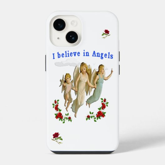 Coque Pour iPhone 14 Anges (Verso)