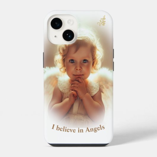 Coque Pour iPhone 14 Anges bébés (Verso)