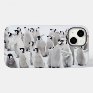 Coque Pour iPhone 14 Animaux de bébés cutest   Empereur Penguin Chicks