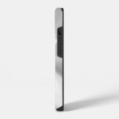 Coque Pour iPhone 14 Apparence Chrome (Côté gauche)
