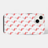 Coque Pour iPhone 14 Apple iPhone 14 Coque-Flamant rose (Verso Horizontal)