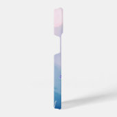 Coque Pour iPhone 14 Aquarelle Bleu Jardin Oiseau Nature Art (Côté droit)