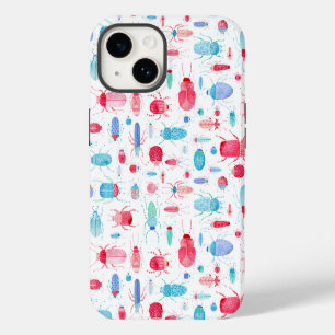 Coque Pour iPhone 14 Aquarelle de coléoptère
