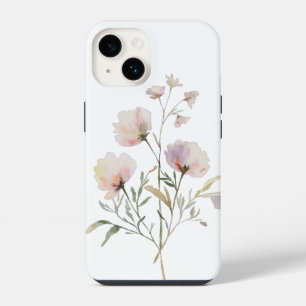 Coque Pour iPhone 14 Aquarelle douce coque iphone floral