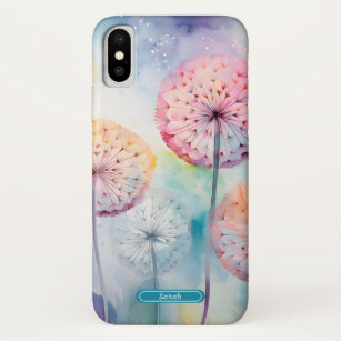 Case-Mate iPhone Case Aquarelle Dreamy Dandelions Personnalisé