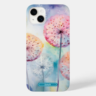 Coque Pour iPhone 14 Plus Aquarelle Dreamy Dandelions Personnalisé
