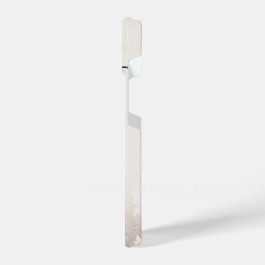 Coque Pour iPhone 14 Aquarelle Elegant Colibri Funny Monogramme Nom (Côté gauche)